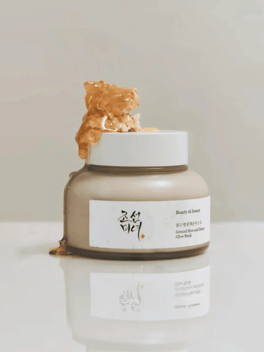 Glow Mask מסכת אורז ודבש להזנה וזוהר