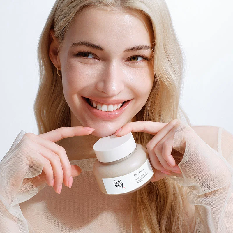 Glow Mask מסכת אורז ודבש להזנה וזוהר