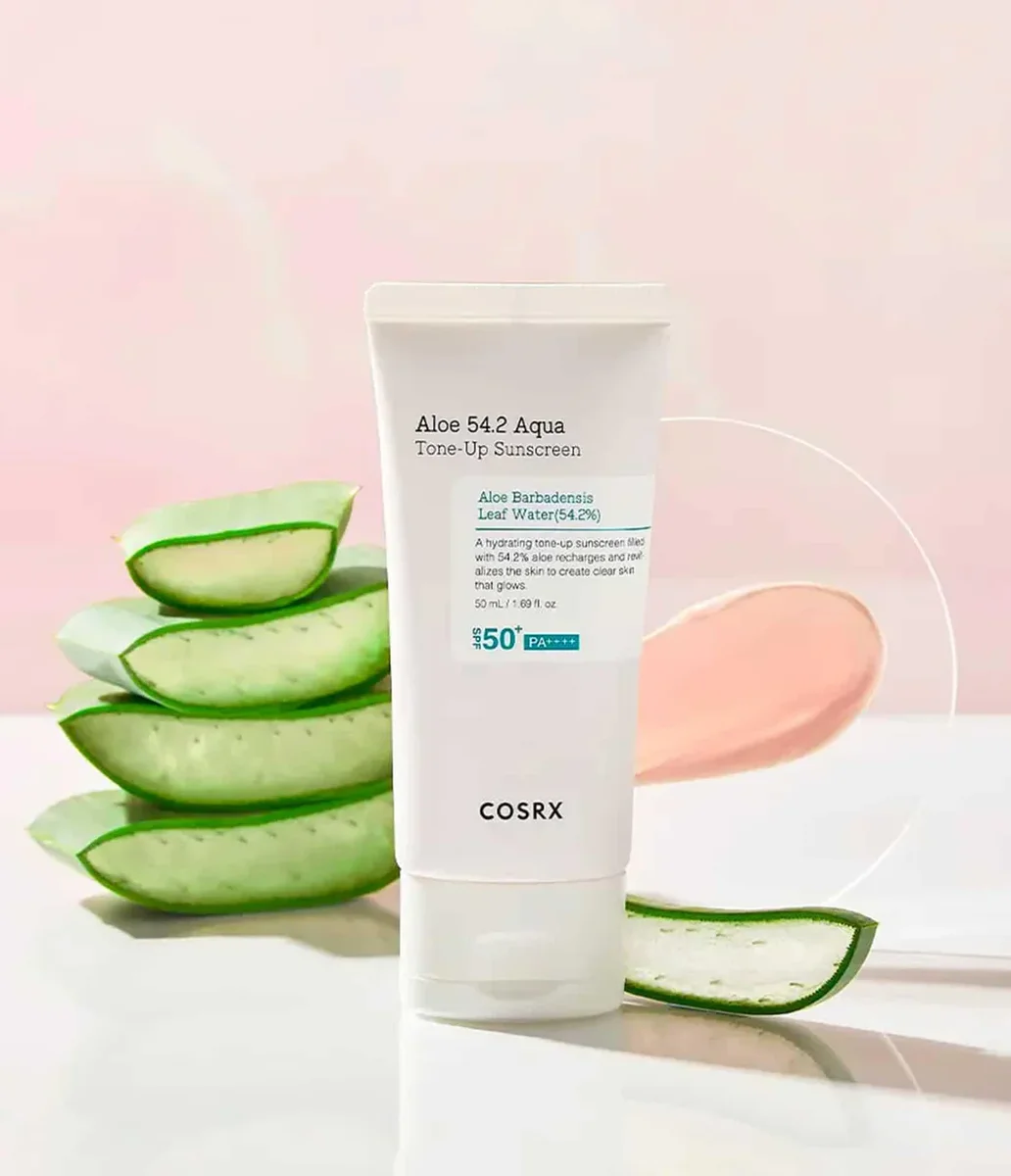 COSRX Aloe 54.2 Aqua Tone-up Sunscreen SPF50+