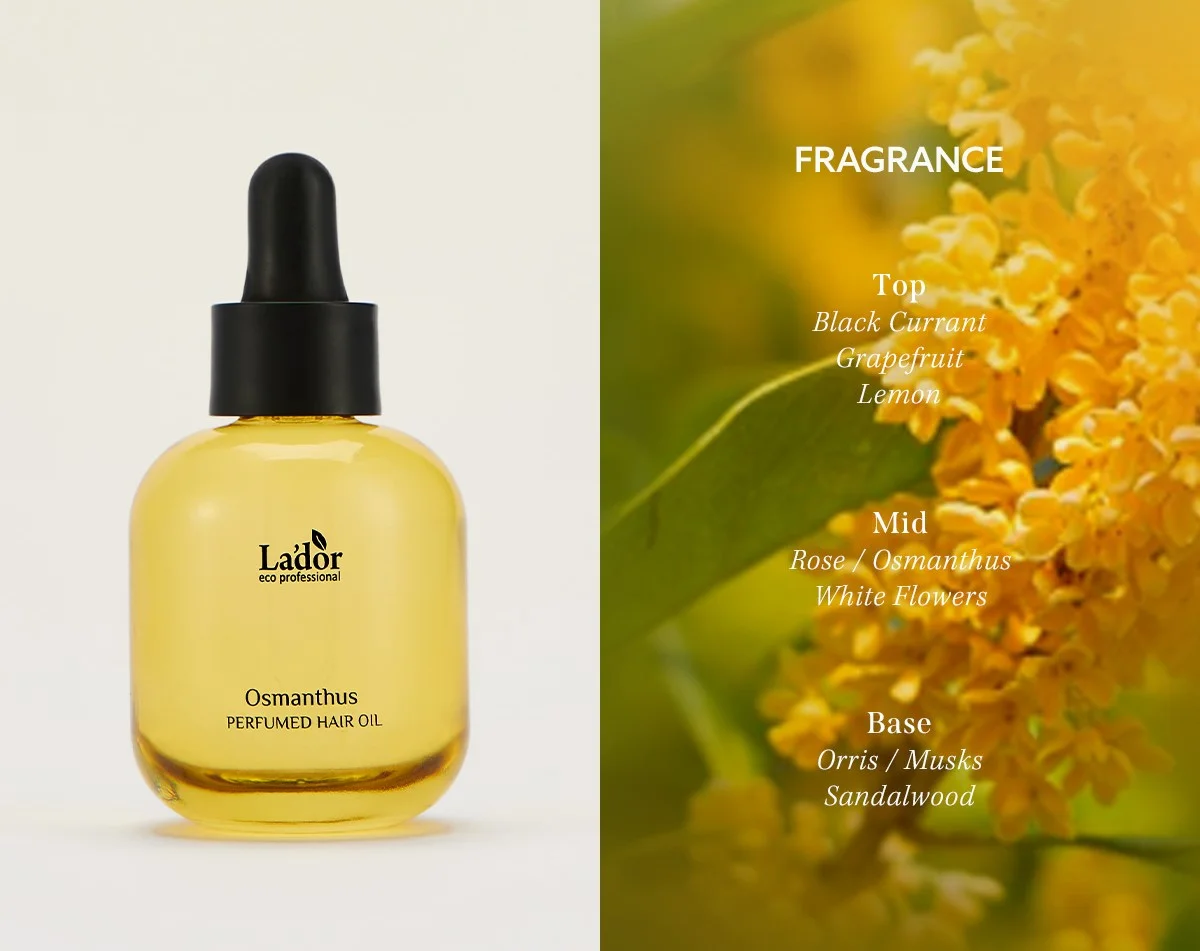 Масло для волос Osmanthus с ароматом османтуса