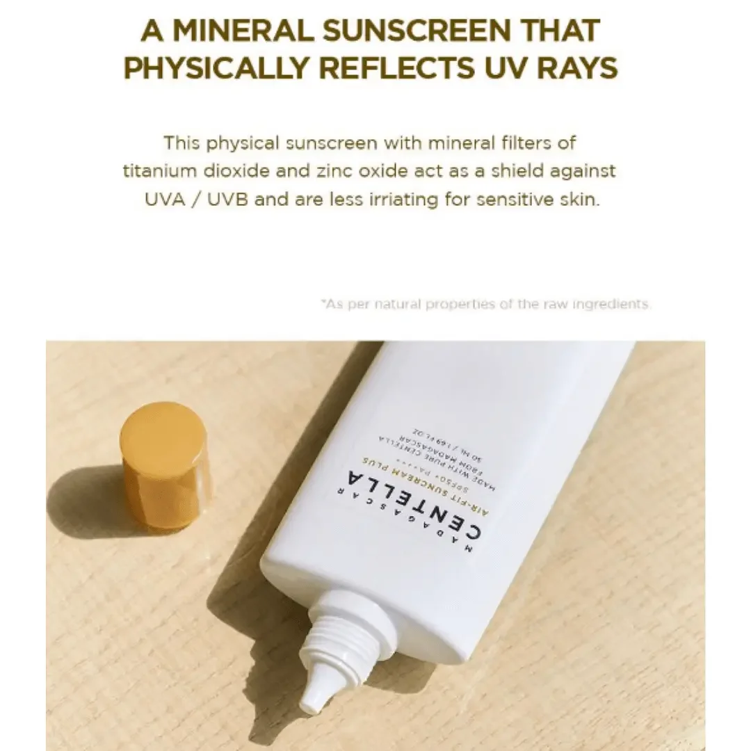 Солнцезащитный крем Centella Air-Fit с центеллой SPF50
