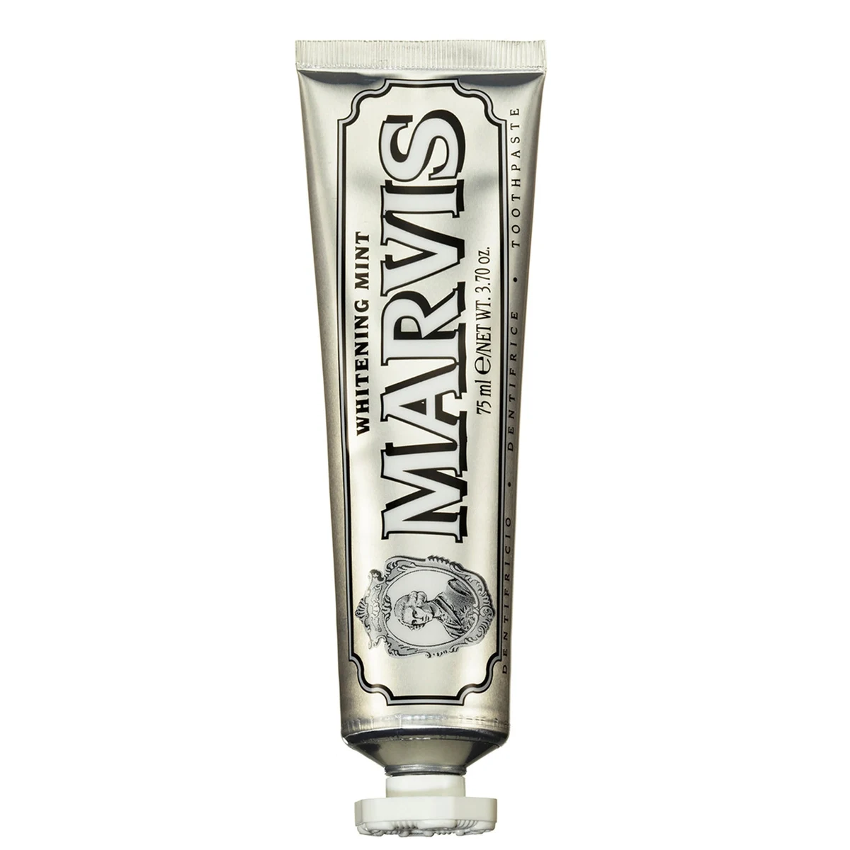 Отбеливающая зубная паста Marvis Whitening Mint с мятой