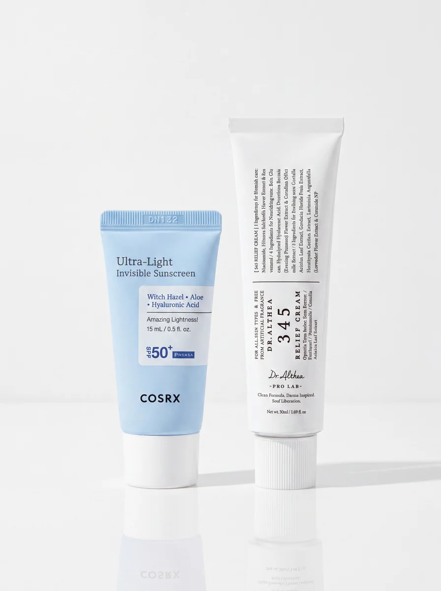 345 مع هدية واقي شمس ميني — SKIN1004 / COSRX