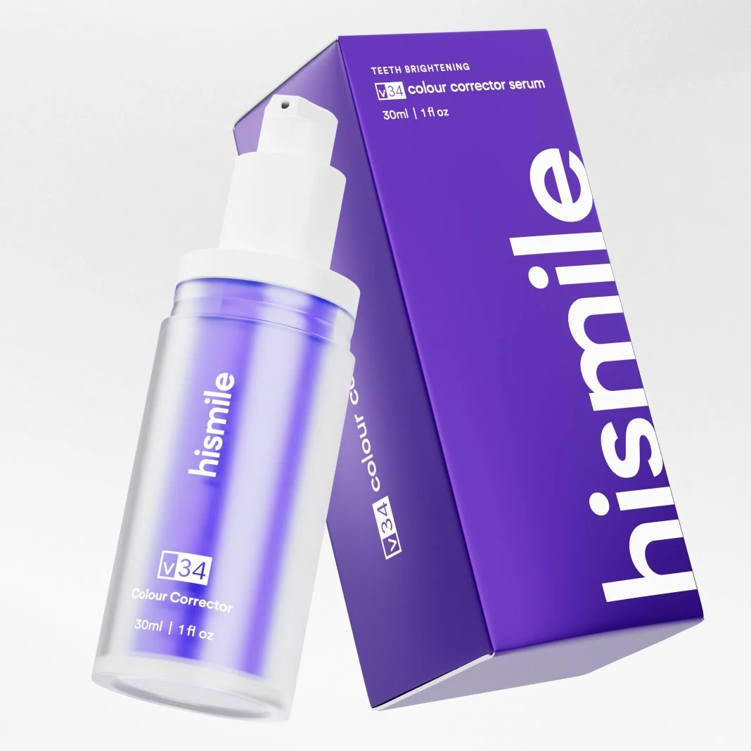 Hismile سيروم V34 لتصحيح لون الأسنان