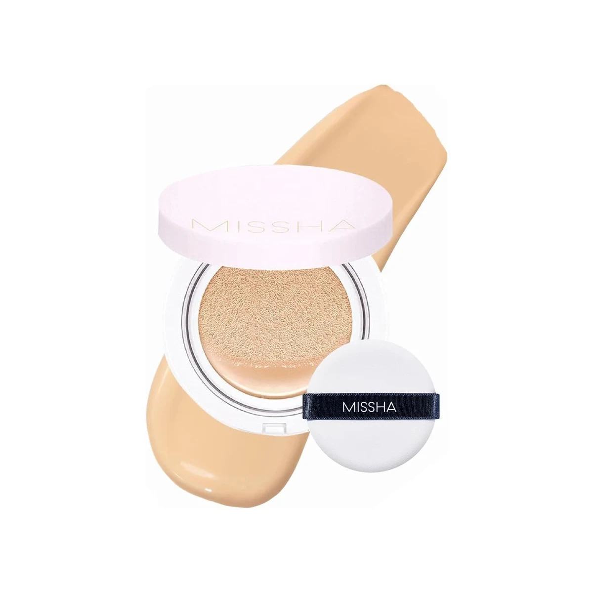 קושן Magic Cushion Cover Lasting בכיסוי גבוה SPF50+ - Missha
